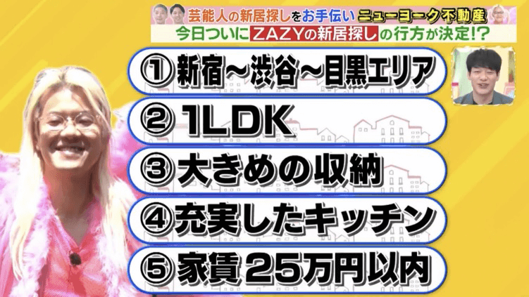 ニューヨーク不動産第九章 ZAZY様編 2023年6月8日（木）放送分